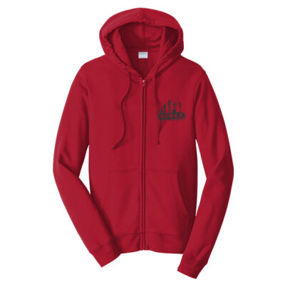 Adult Fleece Full-Zip Hooded Sweatshirt Thumbnail
